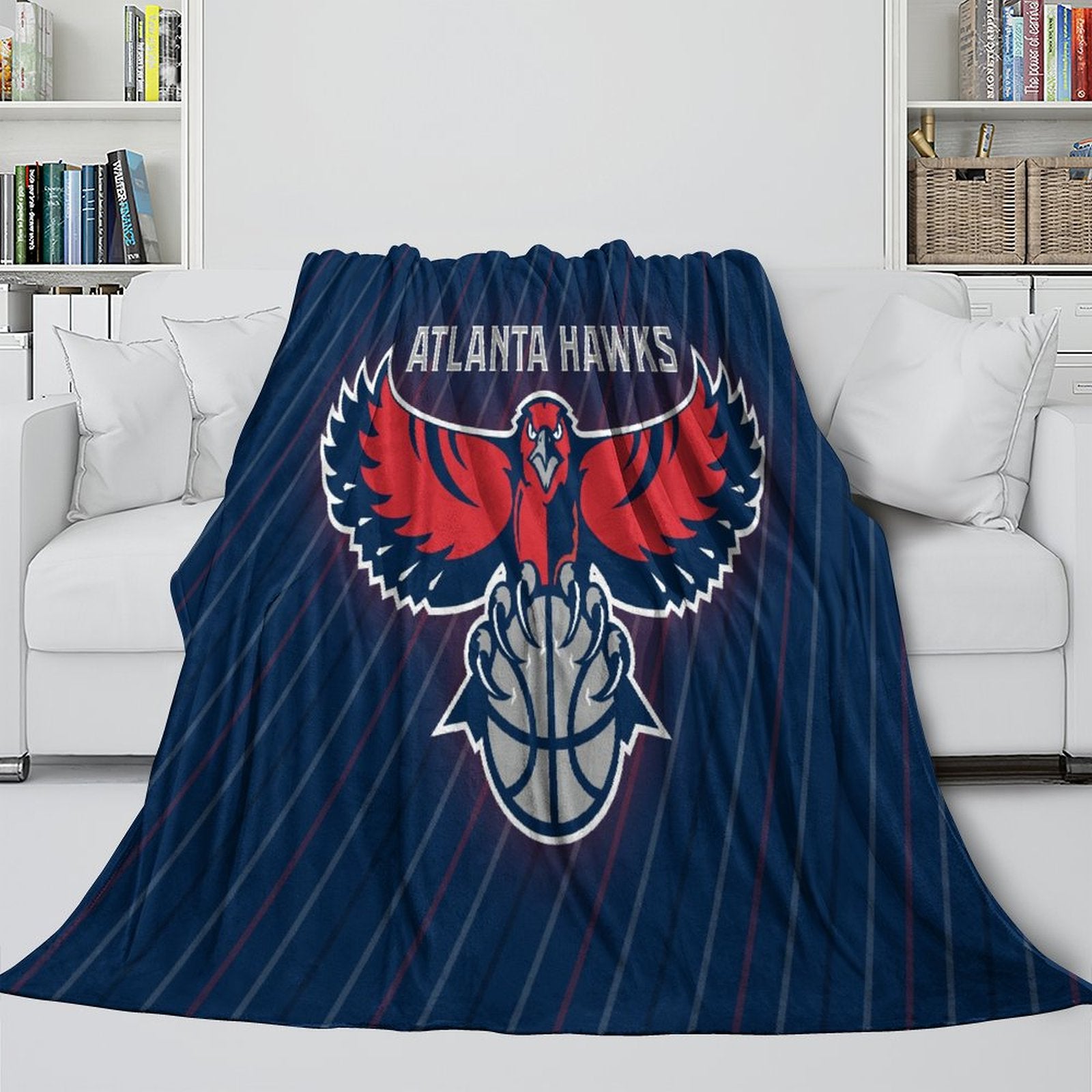 Atlanta Hawks Decke, Flanell-Fleece, Überwurf, Raumdekoration