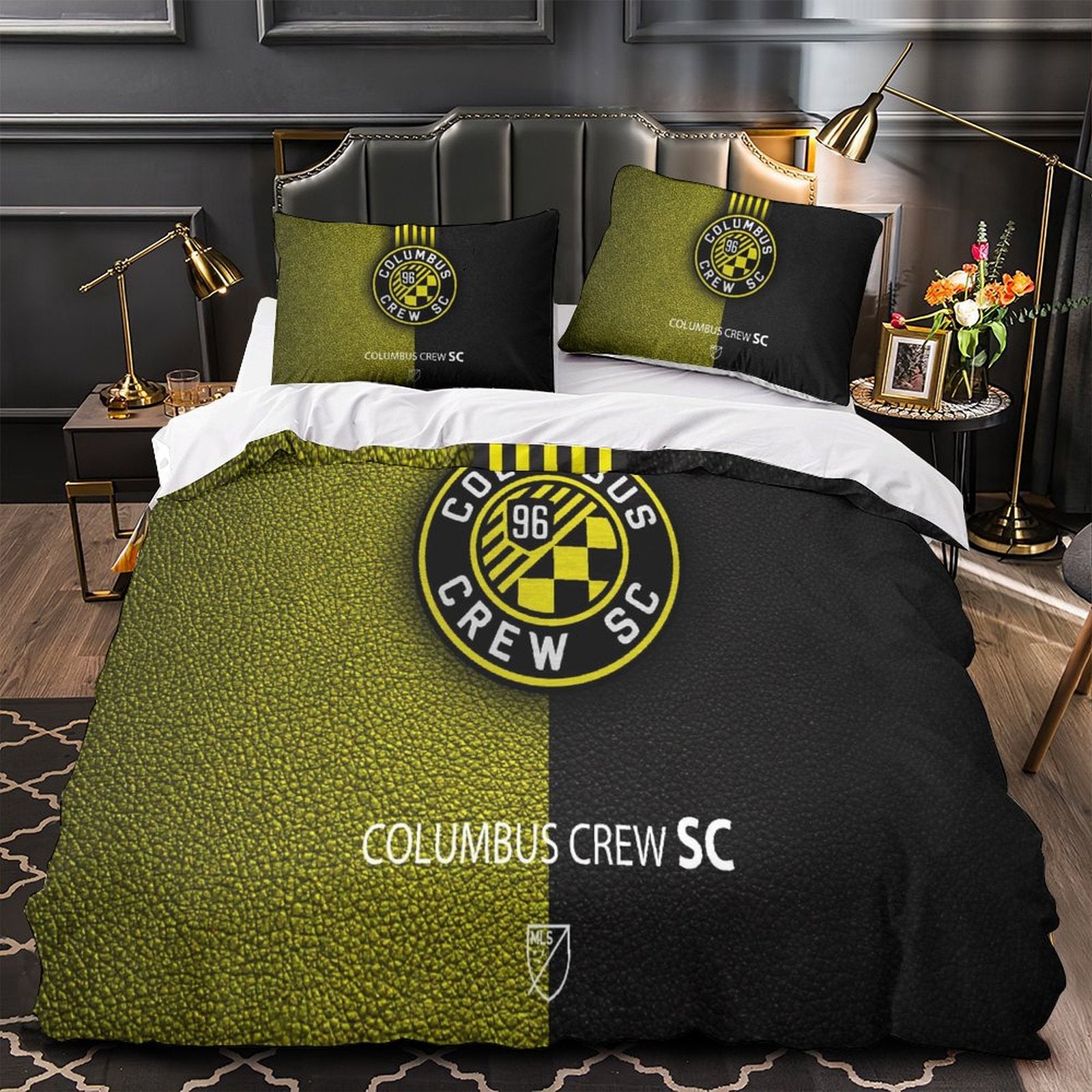 Columbus Crew SC Bettwäsche-Set, Bettbezug ohne Füllmaterial