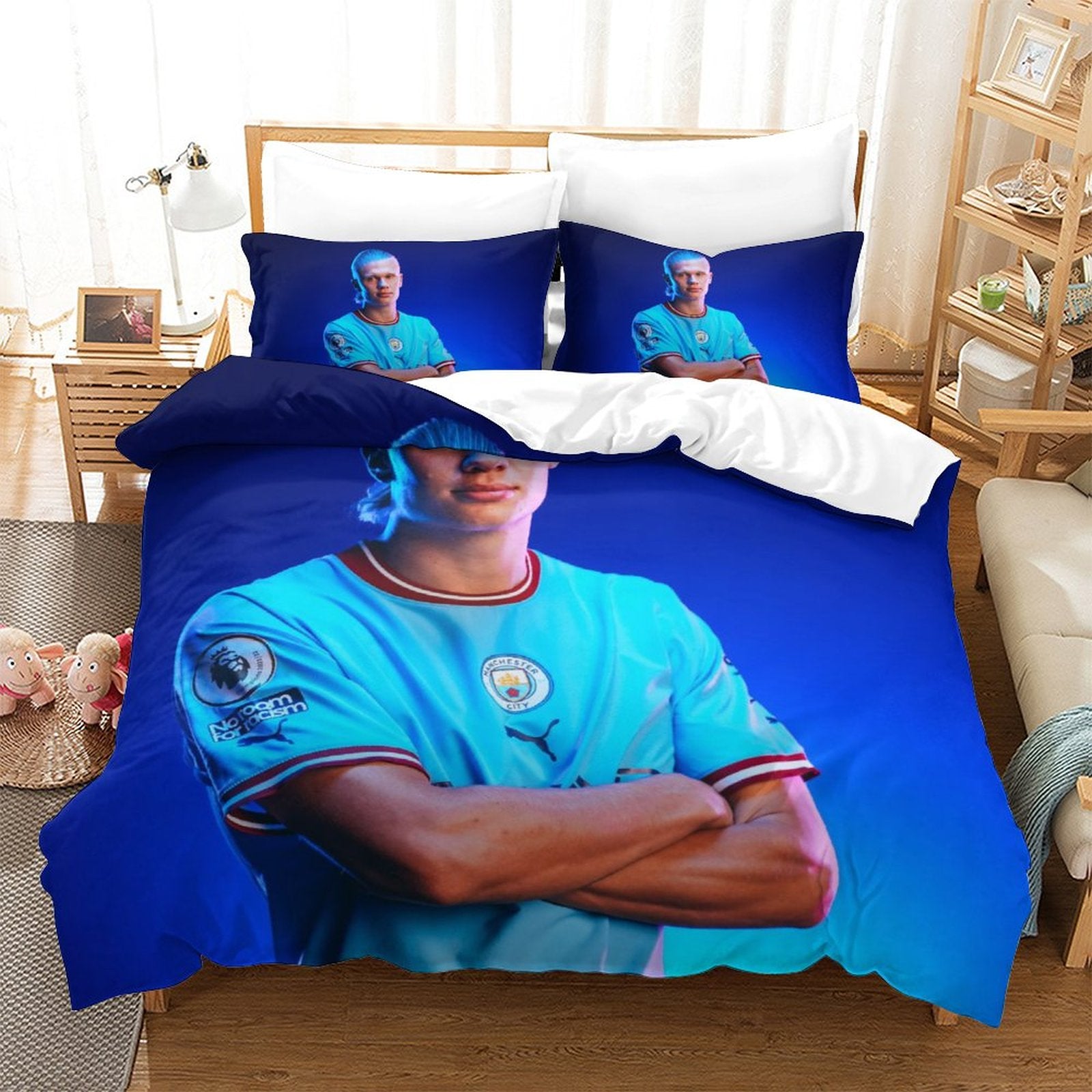 Jeep-Muster-Bettwäsche-Set ohne Füllstoff