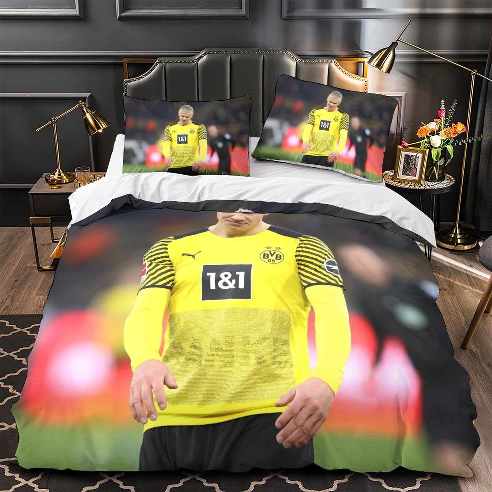 Jeep-Muster-Bettwäsche-Set ohne Füllstoff