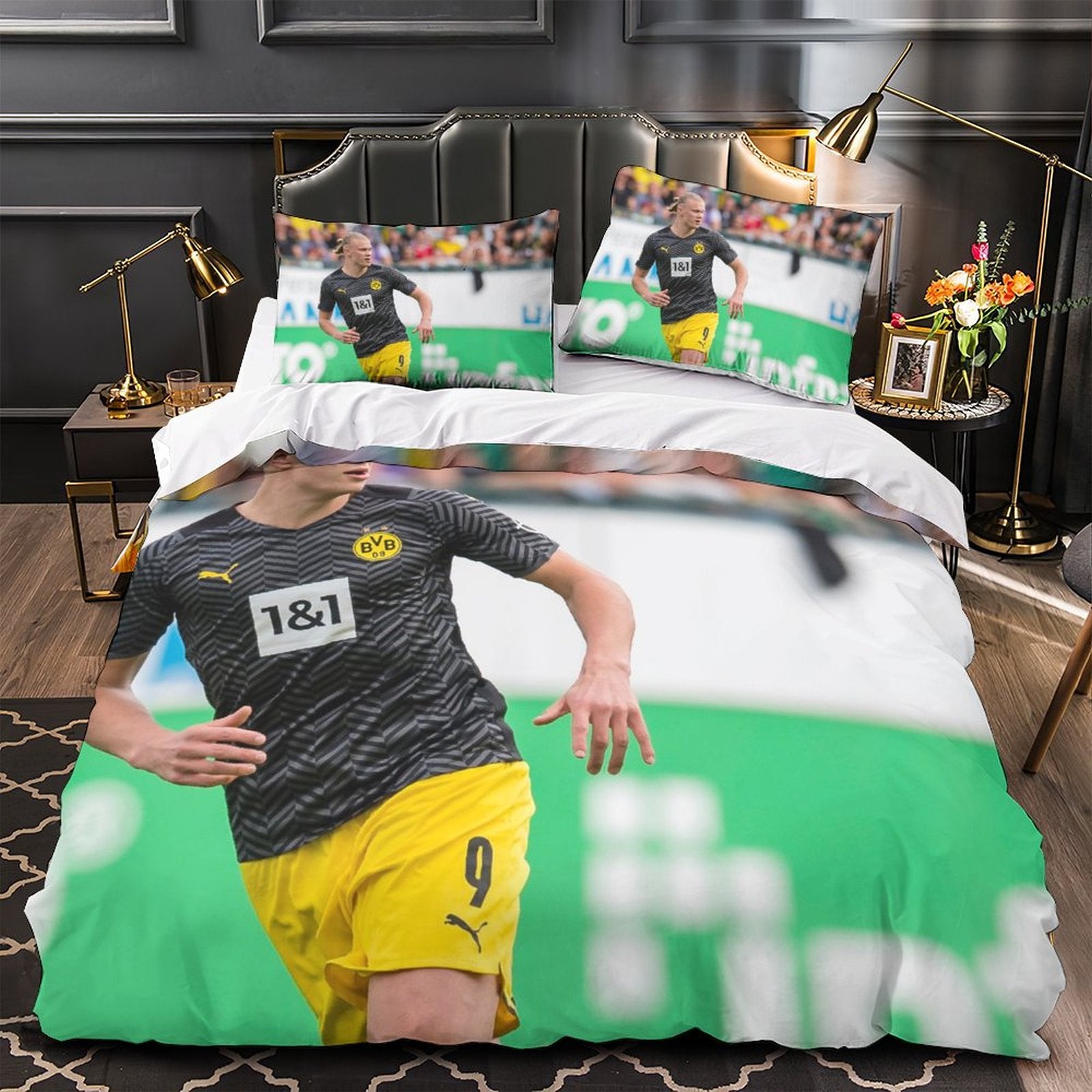 Jeep-Muster-Bettwäsche-Set ohne Füllstoff