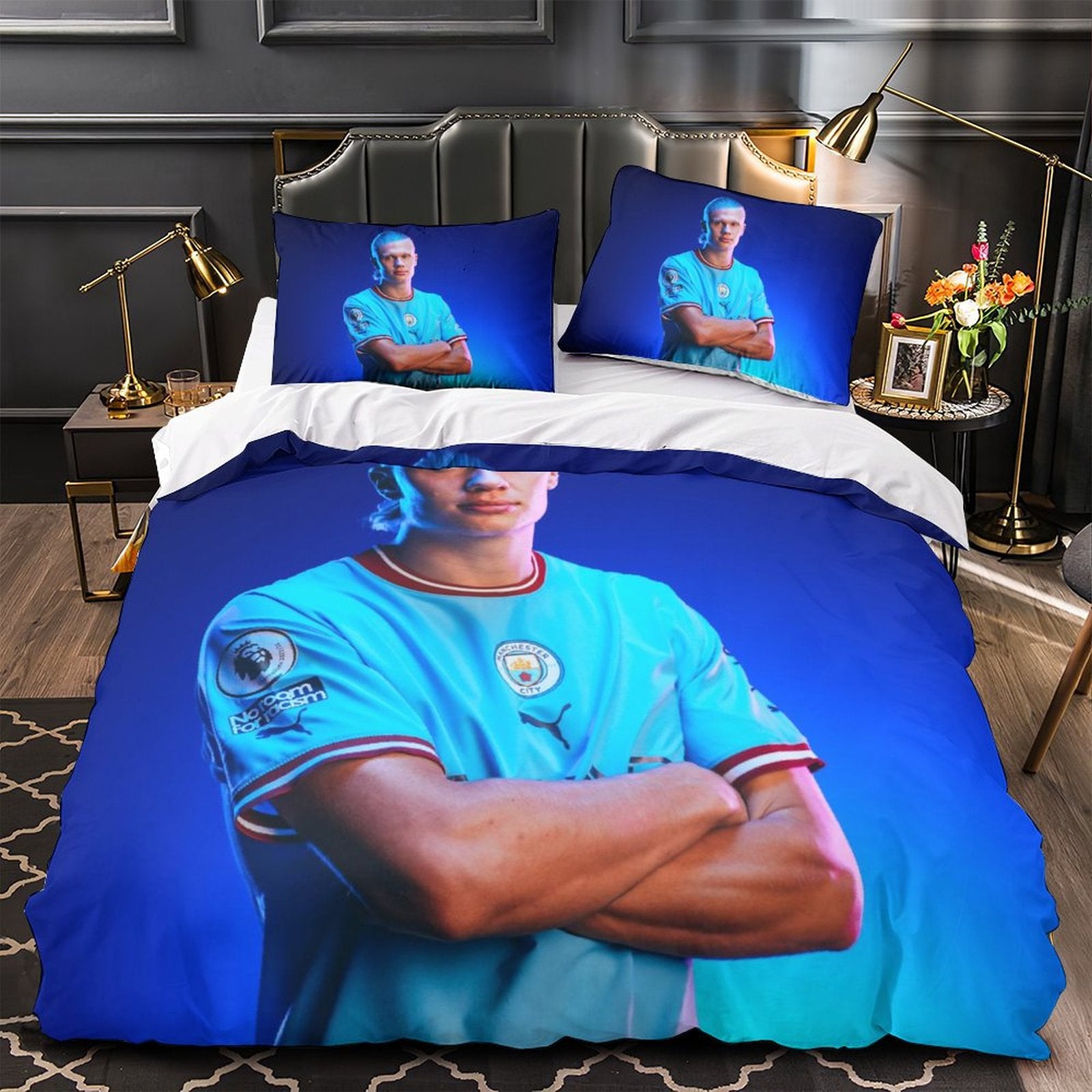 Jeep-Muster-Bettwäsche-Set ohne Füllstoff