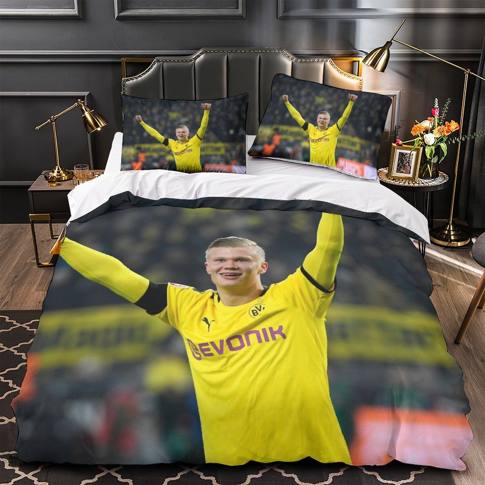 Jeep-Muster-Bettwäsche-Set ohne Füllstoff