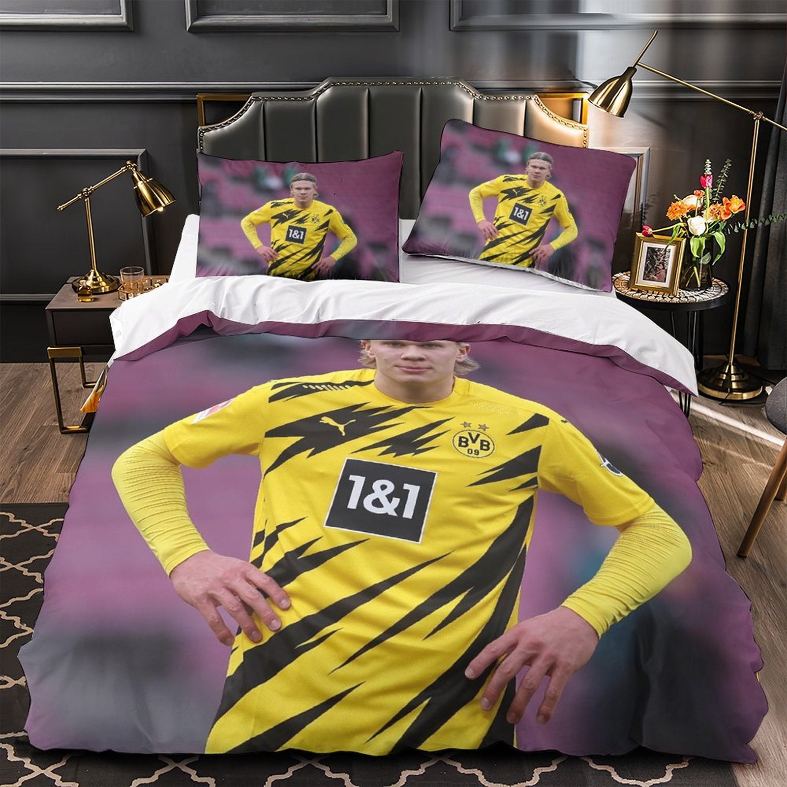 Jeep-Muster-Bettwäsche-Set ohne Füllstoff