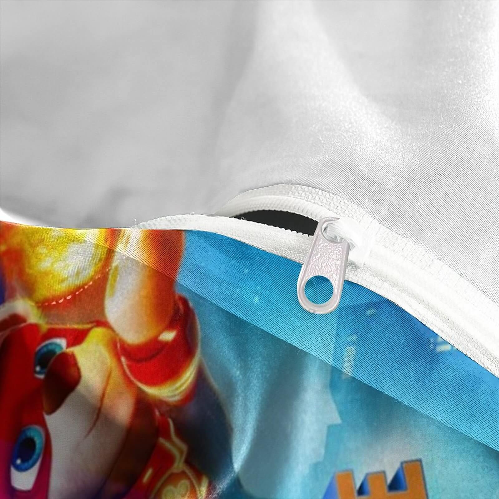 PAW Patrol The Mighty Movie Bettwäsche-Set, Steppdecke, Bettbezug ohne Füllstoff