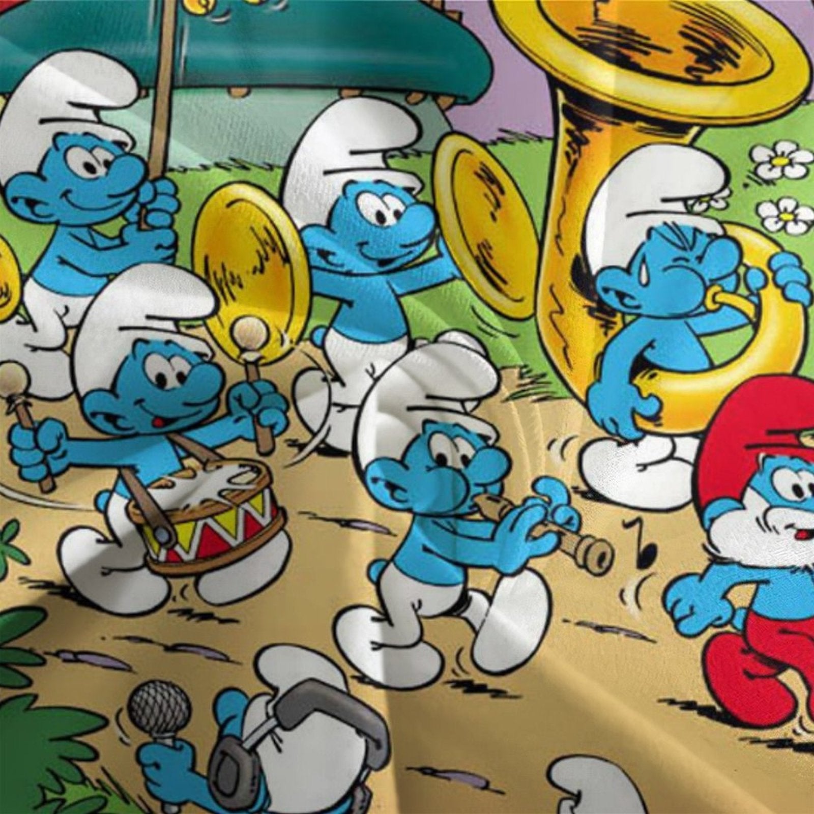 Jeep-Muster-Bettwäsche-Set ohne Füllstoff