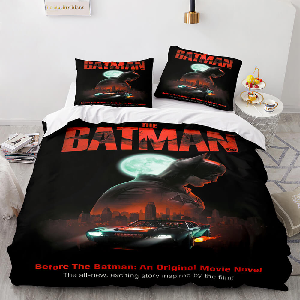 2022 The Batman Bettwäsche-Set Quilt Bettbezug Bettwäsche-Sets
