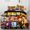 Anime One Piece UK Bettwäsche-Set Quilt Bettbezug Cosplay Bett-Sets