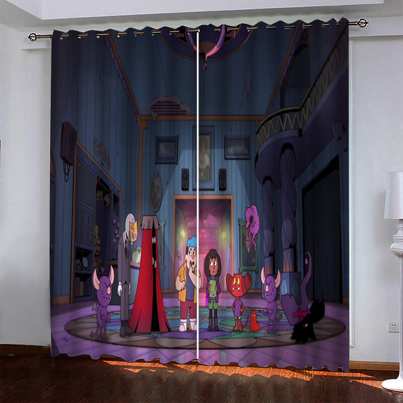 Panda-Vorhänge, Verdunkelungsvorhänge, Vorhänge für die Raumdekoration