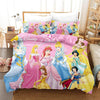 Disney Prinzessin Schneewittchen Cosplay Bettwäsche-Set Bettbezüge Bettlaken