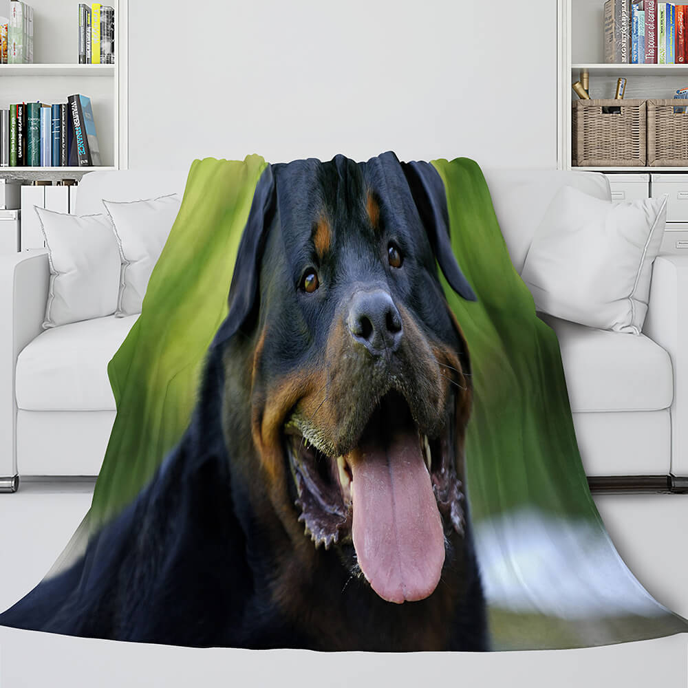 Flanell-Fleece-Decke für Haustiere, Welpen, Hunde, Dunelm-Bettwäsche, Steppdecke