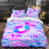 Tiktok UK Bettwäsche-Set Tik Tok Cosplay Quilt Bettbezug Bettsets