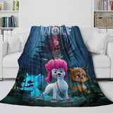 Laden Sie das Bild in den Galerie-Viewer, 200% Wolf Blanket Flannel Fleece Throw Room Decoration