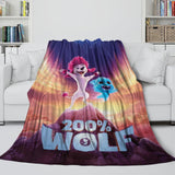 Laden Sie das Bild in den Galerie-Viewer, 200% Wolf Blanket Flannel Fleece Throw Room Decoration