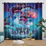 Laden Sie das Bild in den Galerie-Viewer, 200% Wolf Curtains Blackout Window Drapes Room Decoration