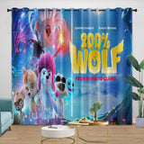 Laden Sie das Bild in den Galerie-Viewer, 200% Wolf Curtains Blackout Window Drapes Room Decoration