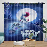 Laden Sie das Bild in den Galerie-Viewer, 200% Wolf Curtains Blackout Window Drapes Room Decoration