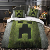Laden Sie das Bild in den Galerie-Viewer, A Minecraft Movie Bedding Set Quilt Duvet Cover Without Filler