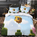 Laden Sie das Bild in den Galerie-Viewer, A Minecraft Movie Bedding Set Quilt Duvet Cover Without Filler
