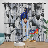 Laden Sie das Bild in den Galerie-Viewer, Ace of Diamond Curtains Blackout Window Drapes Room Decoration