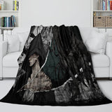 Laden Sie das Bild in den Galerie-Viewer, Ajin Demi-Human Blanket Flannel Fleece Throw Room Decoration