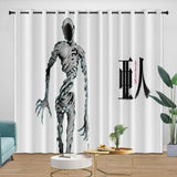 Laden Sie das Bild in den Galerie-Viewer, Ajin Demi-Human Curtains Blackout Window Drapes Room Decoration