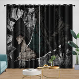 Laden Sie das Bild in den Galerie-Viewer, Ajin Demi-Human Curtains Blackout Window Drapes Room Decoration