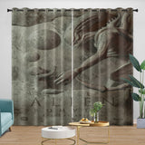 Laden Sie das Bild in den Galerie-Viewer, Alien Romulus Curtains Blackout Window Drapes Room Decoration