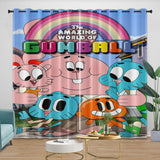 Laden Sie das Bild in den Galerie-Viewer, Amazing World of Gumball Curtains Movie Blackout Window Drapes