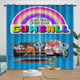 Laden Sie das Bild in den Galerie-Viewer, Amazing World of Gumball Curtains Movie Blackout Window Drapes
