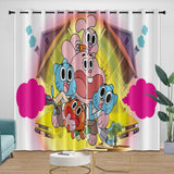 Laden Sie das Bild in den Galerie-Viewer, Amazing World of Gumball Curtains Movie Blackout Window Drapes