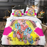 Laden Sie das Bild in den Galerie-Viewer, Amazing World of Gumball Duvet Cover Bedding Set Without Filler