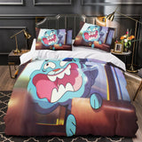 Laden Sie das Bild in den Galerie-Viewer, Amazing World of Gumball Duvet Cover Bedding Set Without Filler