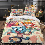 Laden Sie das Bild in den Galerie-Viewer, Amazing World of Gumball Duvet Cover Bedding Set Without Filler