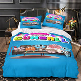 Laden Sie das Bild in den Galerie-Viewer, Amazing World of Gumball Duvet Cover Bedding Set Without Filler