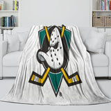 Laden Sie das Bild in den Galerie-Viewer, Anaheim Ducks Blanket Flannel Throw Kids Room Decoration