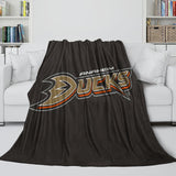 Laden Sie das Bild in den Galerie-Viewer, Anaheim Ducks Blanket Flannel Throw Kids Room Decoration