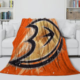 Laden Sie das Bild in den Galerie-Viewer, Anaheim Ducks Blanket Flannel Throw Kids Room Decoration
