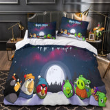 Laden Sie das Bild in den Galerie-Viewer, Angry Birds Bedding Set Pattern Quilt Cover Without Filler