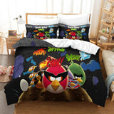 Laden Sie das Bild in den Galerie-Viewer, Angry Birds Bedding Set Pattern Quilt Cover Without Filler