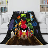 Laden Sie das Bild in den Galerie-Viewer, Angry Birds Blanket Flannel Fleece Throw Room Decoration