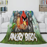 Laden Sie das Bild in den Galerie-Viewer, Angry Birds Blanket Flannel Fleece Throw Room Decoration