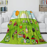 Laden Sie das Bild in den Galerie-Viewer, Angry Birds Blanket Flannel Fleece Throw Room Decoration