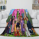 Laden Sie das Bild in den Galerie-Viewer, Anime Dragon Ball Blanket Flannel Fleece Throw Room Decoration