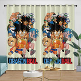 Laden Sie das Bild in den Galerie-Viewer, Anime Dragon Ball Curtains Kids Blackout Window Drapes