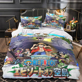 Laden Sie das Bild in den Galerie-Viewer, Anime One Piece Bedding Set Kids Duvet Cover Without Filler