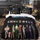 Laden Sie das Bild in den Galerie-Viewer, Anime One Piece Bedding Set Kids Duvet Cover Without Filler