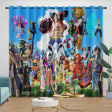 Laden Sie das Bild in den Galerie-Viewer, Anime One Piece Curtains Kids Blackout Window Drapes