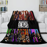 Laden Sie das Bild in den Galerie-Viewer, Anime One Piece Throw Flannel Pattern Blanket Kids Room Decoration