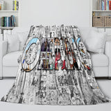 Laden Sie das Bild in den Galerie-Viewer, Anime One Piece Throw Flannel Pattern Blanket Kids Room Decoration